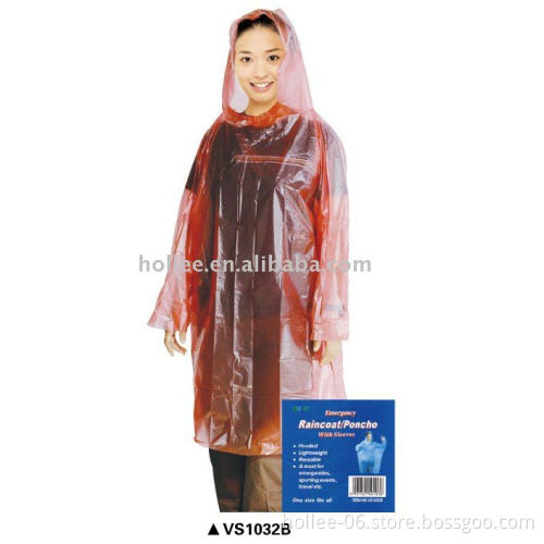 plastic raincoat VS1032B